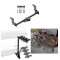 Trailer Hitch w/ 4 Bike Rack For 16-23 Mercedes-Benz Metris All Styles Approved for Recreational & Offroad Use Carrier for Adult Woman or Child Bicycles Foldable