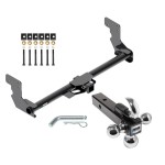 Custom Fit Trailer Hitch Tri-Ball Trailer Hitch Ball Mount w/ Pin/Clip 84015 7031400 63240 Reese Trailer Tow Hitch Receiver 16-23 Mercedes-Benz Metris w/Tri-Ball Triple Ball 1-7/8" 2" 2-5/16" 16 17 18 19 20 21 22 23 2016 2017 2018 2019 2020 Reese Trailer Tow Hitch Receiver For 16-23 Mercedes-Benz Metris w/Tri-Ball Triple Ball 1-7/8" 2" 2-5/16"