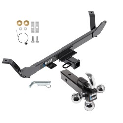 Reese Trailer Tow Hitch Receiver For 16-24 BMW X1 w/Tri-Ball Triple Ball 1-7/8" 2" 2-5/16" Reese Trailer Tow Hitch Receiver For 16-24 BMW X1 w/Tri-Ball Triple Ball 1-7/8" 2" 2-5/16"