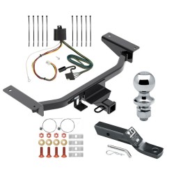 Reese Trailer Tow Hitch For 16-23 Mazda CX-9 2" Receiver Complete Package w/ Wiring and 1-7/8" Ball