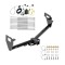 Custom Fit Trailer Hitch Wiring Harness (Plug & Play) Installation Hardware Installation Instructions 84021 118651 Reese Trailer Hitch Wiring 15-23 Jeep Renegade Class 3 2" Tow Receiver Reese Tekonsha 15 16 17 18 19 20 21 22 23 2015 2016 2017 20 Trailer Hitch w/ Wiring For 15-23 Jeep Renegade Class 3 2" Tow Receiver Reese Tekonsha