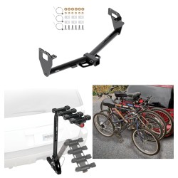 Trailer Hitch w/ 4 Bike Rack For 15-23 Jeep Renegade All Styles Approved for Recreational & Offroad Use Carrier for Adult Woman or Child Bicycles Foldable Trailer Hitch w/ 4 Bike Rack For 15-23 Jeep Renegade All Styles Approved for Recreational & Offroad Use Carrier for Adult Woman or Child Bicycles Foldable