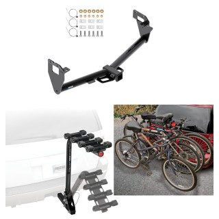 Custom Fit Trailer Hitch 4 Bike Carrier Installation Hardware Installation Instructions 84021 63124 Reese Trailer Hitch 4 Bike Rack 15-23 Jeep Renegade All Styles Approved Recreational Offroad Use Carrier Adult Woman or Child Bicycles Foldable 15 16 17 1 Trailer Hitch w/ 4 Bike Rack For 15-23 Jeep Renegade All Styles Approved for Recreational & Offroad Use Carrier for Adult Woman or Child Bicycles Foldable