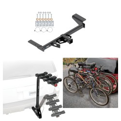 Trailer Hitch w/ 4 Bike Rack For 17-24 Cadillac XT5 except Platinum Approved for Recreational & Offroad Use Carrier for Adult Woman or Child Bicycles Foldable Trailer Hitch w/ 4 Bike Rack For 17-24 Cadillac XT5 except Platinum Approved for Recreational & Offroad Use Carrier for Adult Woman or Child Bicycles Foldable