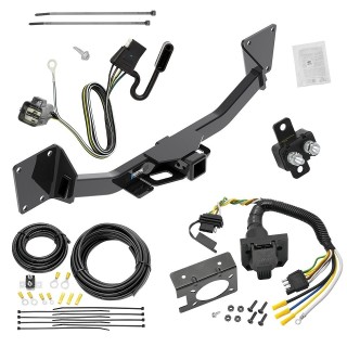 Custom Fit Trailer Hitch Wiring Harness (Plug & Play) Trailer Connector Adapter Brake Control Wiring Kit Circuit Breaker Installation Hardware Installation Instructions 84023 85343 20506 7012a 118720 Reese Trailer Hitch 7-Way RV Wiring 17-23 GMC Acad Trailer Hitch w/ 7-Way RV Wiring For 17-23 GMC Acadia Exc 17 Limited 2020 Cadillac XT6 19-24 Chevy Blazer Class 3 2" Receiver All Models Reese