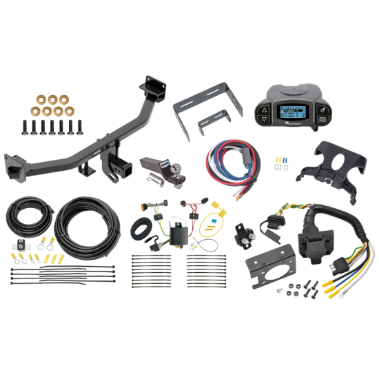 84074 85343 20506 7012a 118698 21536 90195 Reese Trailer Hitch Tow Package Prodigy P3 Brake Control 17-22 KIA Sportage Except SX SX Turbo 7-Way RV Wiring 2" Drop Mount 2" Ball Class 3 2" Receiver Reese Tekonsha 17 18 19 20 21 22 2017 2018 2 Trailer Hitch Tow Package Prodigy P3 Brake Control For 17-22 KIA Sportage Except SX & SX Turbo w/ 7-Way RV Wiring 2" Drop Mount 2" Ball Class 3 2" Receiver Reese Tekonsha