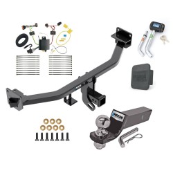 Reese Trailer Tow Hitch For 17-22 KIA Sportage Except SX & SX Turbo Deluxe Package Wiring 2" Ball and Lock Reese Trailer Tow Hitch For 17-22 KIA Sportage Except SX & SX Turbo Deluxe Package Wiring 2" Ball and Lock