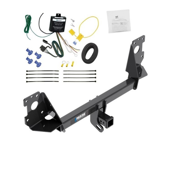 Custom Fit Trailer Hitch Wiring Harness (Requires Splicing) Installation Hardware Installation Instructions 84076 119148 Reese Trailer Hitch Wiring 17-22 Audi Q7 Class 4 2" Tow Receiver Reese Tekonsha 17 18 19 20 21 22 2017 2018 2019 2020 2021 2022 Trailer Hitch w/ Wiring For 17-25 Audi Q7 Class 4 2" Tow Receiver Reese Tekonsha