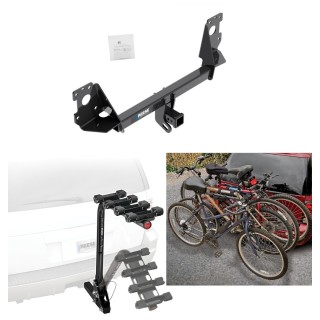 Custom Fit Trailer Hitch 4 Bike Carrier Installation Hardware Installation Instructions 84076 63124 Reese Trailer Hitch 4 Bike Rack 17-22 Audi Q7 All Styles Approved Recreational Offroad Use Carrier Adult Woman or Child Bicycles Foldable 17 18 19 20 21 2 Trailer Hitch w/ 4 Bike Rack For 17-25 Audi Q7 All Styles Approved for Recreational & Offroad Use Carrier for Adult Woman or Child Bicycles Foldable