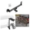 Custom Fit Trailer Hitch 4 Bike Carrier Installation Hardware Installation Instructions 84082 63124 Reese Trailer Hitch 4 Bike Rack 16-22 Mercedes GLC300 All Styles Approved Recreational Offroad Use Carrier Adult Woman or Child Bicycles Foldable 16 17 18 Trailer Hitch w/ 4 Bike Rack For 16-22 Mercedes GLC300 All Styles Approved for Recreational & Offroad Use Carrier for Adult Woman or Child Bicycles Foldable