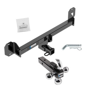 Custom Fit Trailer Hitch Tri-Ball Trailer Hitch Ball Mount w/ Pin/Clip 84082 7031400 63240 Reese Trailer Tow Hitch Receiver 16-22 Mercedes GLC300 w/Tri-Ball Triple Ball 1-7/8" 2" 2-5/16" 16 17 18 19 20 21 22 2016 2017 2018 2019 2020 2021 20 Reese Trailer Tow Hitch Receiver For 16-22 Mercedes GLC300 w/Tri-Ball Triple Ball 1-7/8" 2" 2-5/16"