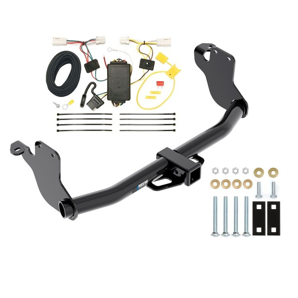 Custom Fit Trailer Hitch Wiring Harness (Plug & Play) Installation Hardware Installation Instructions 84098 118538 Reese Trailer Tow Hitch 11-19 Mitsubishi Outlander Sport 11-23 RVR Wiring Harness Kit 11 12 13 14 15 16 17 18 19 20 21 22 23 2011 2012 Reese Trailer Tow Hitch For 11-19 Mitsubishi Outlander Sport 11-24 RVR w/ Wiring Harness Kit