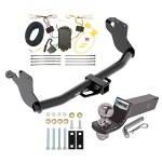 Custom Fit Trailer Hitch Wiring Harness (Plug & Play) 2" Drop Ball-Mount w/ Pin/Clip 2" Chrome Ball Installation Hardware Installation Instructions 84098 118538 21536 Reese Trailer Tow Hitch 11-19 Mitsubishi Outlander Sport 11-23 RVR Comple Reese Trailer Tow Hitch For 11-19 Mitsubishi Outlander Sport 11-24 RVR Complete Package w/ Wiring and 2" Ball