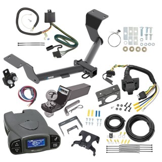 Trailer Hitch Tow Package Prodigy P3 Brake Control For 17-19 Honda CR-V 20-24 Except Hybrid w/ 7-Way RV Wiring 2" Drop Mount 2" Ball Class 3 2" Receiver Reese Tekonsha Trailer Hitch Tow Package Prodigy P3 Brake Control For 17-19 Honda CR-V 20-24 Except Hybrid w/ 7-Way RV Wiring 2" Drop Mount 2" Ball Class 3 2" Receiver Reese Tekonsha