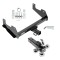 Reese Trailer Tow Hitch Receiver For 15-23 Ford F-150 w/Tri-Ball Triple Ball 1-7/8" 2" 2-5/16"
