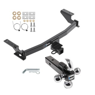 Reese Trailer Tow Hitch Receiver For 13-24 Mazda CX-5 w/Tri-Ball Triple Ball 1-7/8" 2" 2-5/16" Reese Trailer Tow Hitch Receiver For 13-24 Mazda CX-5 w/Tri-Ball Triple Ball 1-7/8" 2" 2-5/16"