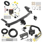 Custom Fit Trailer Hitch Wiring Harness (Plug & Play) Trailer Connector Adapter Brake Control Wiring Kit Circuit Breaker Installation Hardware Installation Instructions 84138 85343 20506 7012a 118563 Reese Trailer Hitch 7-Way RV Wiring 13-16 Mazda CX- Trailer Hitch w/ 7-Way RV Wiring For 13-16 Mazda CX-5 Class 3 2" Receiver All Models Reese
