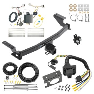 Custom Fit Trailer Hitch Wiring Harness (Plug & Play) Trailer Connector Adapter Brake Control Wiring Kit Circuit Breaker Installation Hardware Installation Instructions 84138 85343 20506 7012a 118746 Reese Trailer Hitch 7-Way RV Wiring 17-21 Mazda CX- Trailer Hitch w/ 7-Way RV Wiring For 17-21 Mazda CX-5 Class 3 2" Receiver Reese