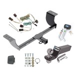 Custom Fit Trailer Hitch Wiring Harness (Plug & Play) 2" Drop Ball-Mount w/ Pin/Clip 2" Chrome Ball Security Lock Pin Rubber Hitch Plug Cover Installation Hardware Installation Instructions 84145 78040 21536 7054430 7000600 Reese Trailer To Reese Trailer Tow Hitch For 05-07 Chrysler 300 08-14 Dodge Challenger 06-10 Charger Deluxe Package Wiring 2" Ball and Lock