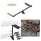 Trailer Hitch w/ 4 Bike Rack For 18-24 Honda Odyssey All Styles Approved for Recreational & Offroad Use Carrier for Adult Woman or Child Bicycles Foldable