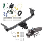 Custom Fit Trailer Hitch Wiring Harness (Requires Splicing) 2" Drop Ball-Mount w/ Pin/Clip 2" Chrome Ball Installation Hardware Installation Instructions 84177 119148 21536 Reese Trailer Tow Hitch 20-23 Nissan Rogue Sport Complete Package Wirin Reese Trailer Tow Hitch For 20-23 Nissan Rogue Sport Complete Package w/ Wiring and 2" Ball