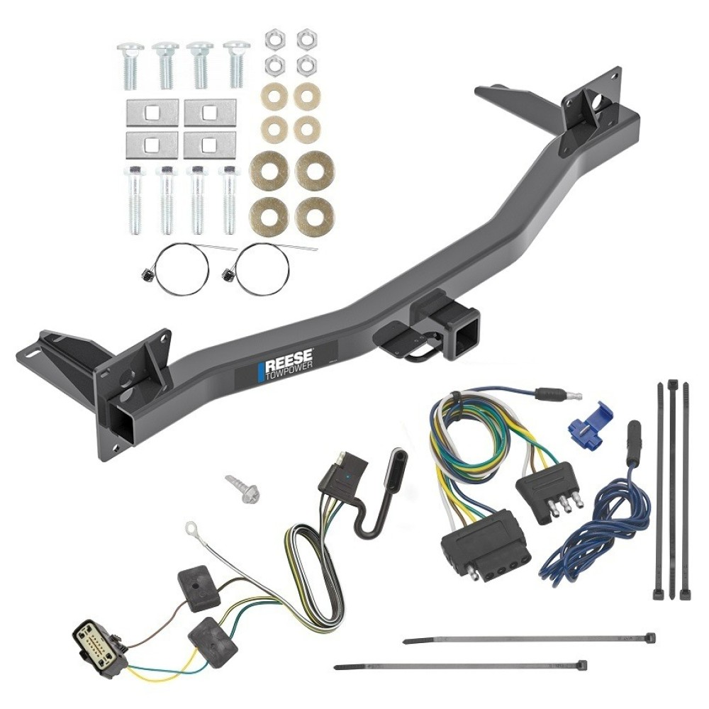 For 2018-2023 Buick Enclave Trailer Hitch kit by: Reese For 2018-2023 Buick Enclave Trailer Hitch Tow PKG w/ 5-Flat Wiring Harness By Reese Towpower