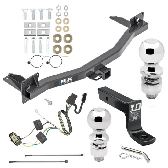 For 2018-2023 Buick Enclave Trailer Hitch kit by: Reese For 2018-2023 Buick Enclave Trailer Hitch Tow PKG w/ 4-Flat Wiring + Ball Mount w/ 4" Drop + 2" Ball + 2-5/16" Ball By Reese Towpower