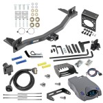 For 2018-2023 Buick Enclave Trailer Hitch kit by: Reese For 2018-2023 Buick Enclave Trailer Hitch Tow PKG w/ 6K Round Bar Weight Distribution Hitch w/ 2-5/16" Ball + Pin/Clip + Tekonsha Prodigy P2 Brake Control + 7-Way RV Wiring By Reese Towpower