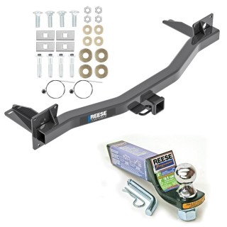 For 2018-2023 Buick Enclave Trailer Hitch Tow PKG w/ Starter Kit Ball Mount w/ 2" Drop & 1-7/8" Ball By Reese Towpower