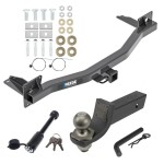 For 2018-2023 Chevy Traverse Trailer Hitch kit by: Reese For 2018-2023 Chevrolet Traverse Trailer Hitch Tow PKG + Interlock Tactical Starter Kit w/ 2" Drop & 2" Ball + Tactical Dogbone Lock By Reese Towpower