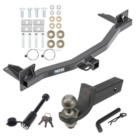 For 2018-2023 Chevy Traverse Trailer Hitch kit by: Reese For 2018-2023 Chevrolet Traverse Trailer Hitch Tow PKG + Interlock Tactical Starter Kit w/ 2" Drop & 2" Ball + Tactical Dogbone Lock By Reese Towpower
