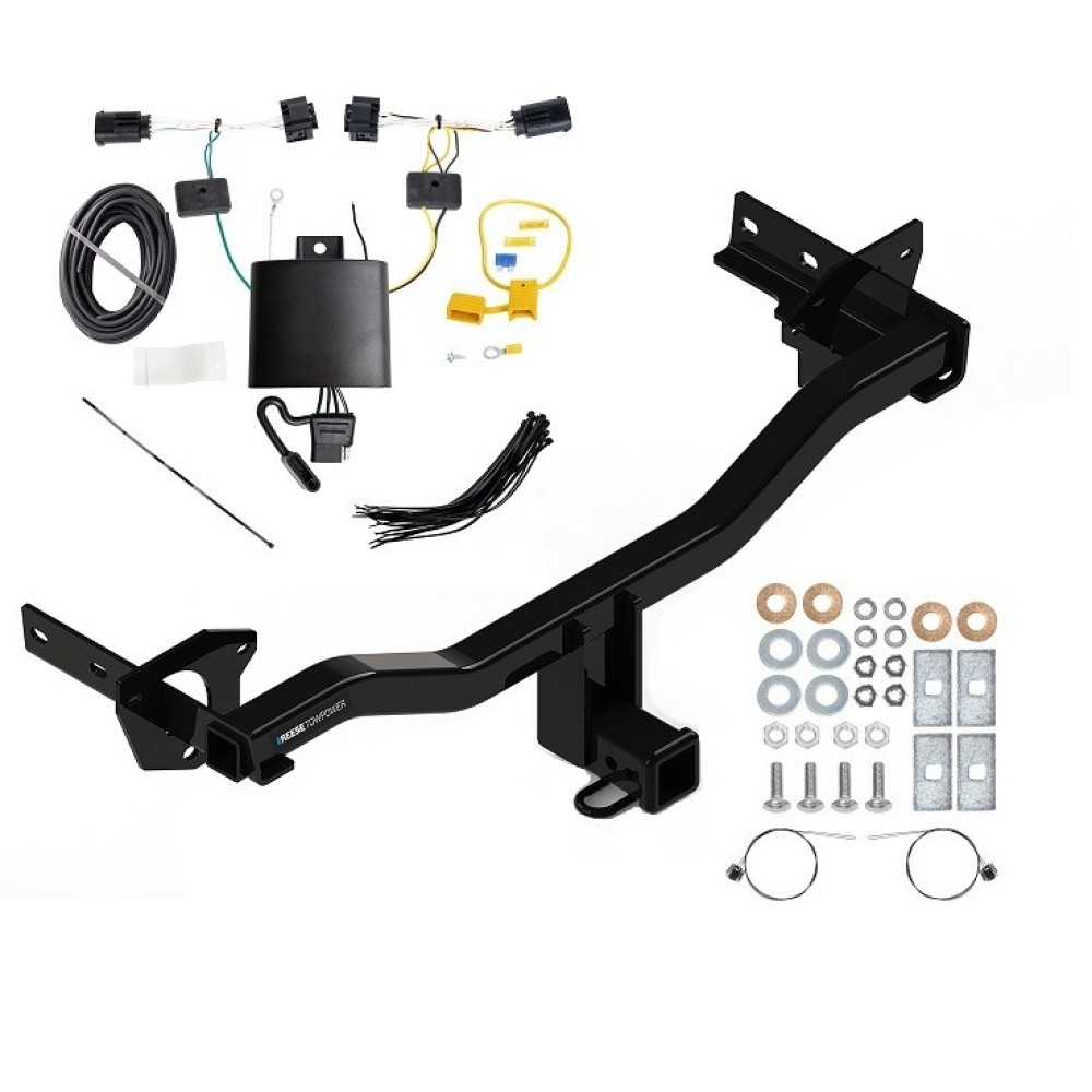Custom Fit Trailer Hitch Wiring Harness (Plug & Play) Installation Hardware Installation Instructions 84199 118777 Reese Towpower Trailer Hitch Wiring 18-23 Alfa Romeo Stelvio Class 3 2" Tow Receiver Reese Tekonsha 18 19 20 21 22 23 2018 2019 202 Trailer Hitch w/ Wiring For 18-24 Alfa Romeo Stelvio Class 3 2" Tow Receiver Reese Tekonsha