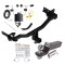 Custom Fit Trailer Hitch Wiring Harness (Plug & Play) 2" Drop Ball-Mount w/ Pin/Clip 2" Chrome Ball Installation Hardware Installation Instructions 84199 118777 21536 Reese Towpower Trailer Tow Hitch 18-23 Alfa Romeo Stelvio Complete Package Reese Trailer Tow Hitch For 18-24 Alfa Romeo Stelvio Complete Package w/ Wiring and 2" Ball