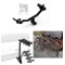 Trailer Hitch w/ 4 Bike Rack For 18-24 Alfa Romeo Stelvio Except Quadrifoglio Approved for Recreational & Offroad Use Carrier for Adult Woman or Child Bicycles Foldable