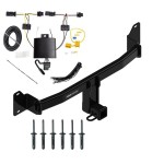 Custom Fit Trailer Hitch Wiring Harness (Plug & Play) Installation Hardware Installation Instructions 84200 118789 Reese Towpower Trailer Hitch Wiring 18-23 BMW X2 Class 3 2" Tow Receiver Reese Tekonsha 18 19 20 21 22 23 2018 2019 2020 2021 2022 Trailer Hitch w/ Wiring For 18-23 BMW X2 Class 3 2" Tow Receiver Reese Tekonsha