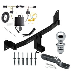 Reese Trailer Tow Hitch For 18-23 BMW X2 2" Receiver Complete Package w/ Wiring and 1-7/8" Ball