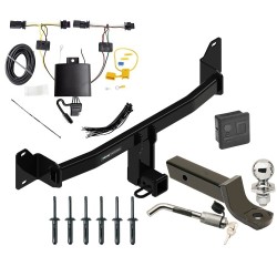 Reese Trailer Tow Hitch For 18-23 BMW X2 Deluxe Package Wiring 2" Ball Mount and Lock