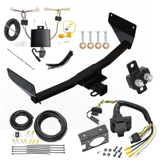 Trailer Hitch w/ 7Way RV Wiring For 1923 Toyota RAV4 Class 3 2