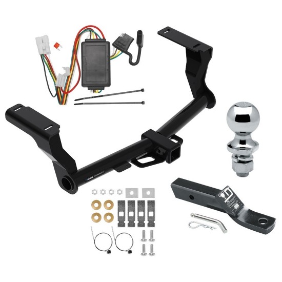 Reese Trailer Tow Hitch For 16-24 Subaru Crosstrek Except Hybrid 2" Receiver Complete Package w/ Wiring and 1-7/8" Ball Reese Trailer Tow Hitch For 16-24 Subaru Crosstrek Except Hybrid 2" Receiver Complete Package w/ Wiring and 1-7/8" Ball