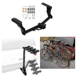 Trailer Hitch w/ 4 Bike Rack For 16-24 Subaru Crosstrek 18-22 Impreza Approved for Recreational & Offroad Use Carrier for Adult Woman or Child Bicycles Foldable Trailer Hitch w/ 4 Bike Rack For 16-24 Subaru Crosstrek 18-22 Impreza Approved for Recreational & Offroad Use Carrier for Adult Woman or Child Bicycles Foldable