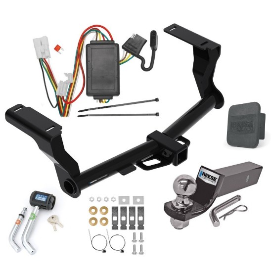 Reese Trailer Tow Hitch For 18-24 Subaru Crosstrek Except Hybrid Deluxe Package Wiring 2" Ball and Lock Reese Trailer Tow Hitch For 18-24 Subaru Crosstrek Except Hybrid Deluxe Package Wiring 2" Ball and Lock