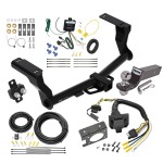 Trailer Hitch Tow Package w/ 7-Way RV Wiring For 18-23 Subaru Crosstrek Hybrid w/ 2" Drop Mount 2" Ball Class 3 2" Receiver Reese Trailer Hitch Tow Package w/ 7-Way RV Wiring For 18-23 Subaru Crosstrek Hybrid w/ 2" Drop Mount 2" Ball Class 3 2" Receiver Reese
