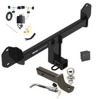 Reese Trailer Tow Hitch For 22-24 BMW X3 Deluxe Package Wiring 2" Ball Mount and Lock Reese Trailer Tow Hitch For 22-24 BMW X3 Deluxe Package Wiring 2" Ball Mount and Lock