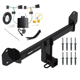 Reese Trailer Hitch w/ Wiring For 18-21 BMW X3 Class 3 2" Tow Receiver Reese Tekonsha