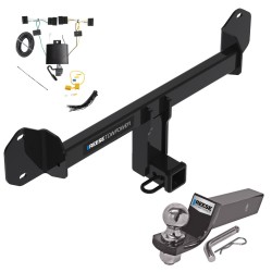 Reese Trailer Tow Hitch For 22-24 BMW X3 Complete Package w/ Wiring and 2" Ball