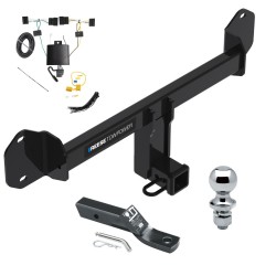Reese Trailer Tow Hitch For 22-24 BMW X3 Class 3 2" Receiver Complete Package w/ Wiring and 1-7/8" Ball