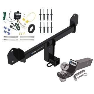 Reese Trailer Tow Hitch For 11-24 BMW X3 19-24 X4 Complete Package w/ Wiring and 2" Ball Reese Trailer Tow Hitch For 11-24 BMW X3 19-24 X4 Complete Package w/ Wiring and 2" Ball