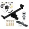 Reese Trailer Tow Hitch For 19-24 Infiniti QX50 2" Receiver Complete Package w/ Wiring and 1-7/8" Ball