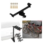 Custom Fit Trailer Hitch 4 Bike Carrier Installation Hardware Installation Instructions 84240 63124 Reese Towpower Trailer Hitch 4 Bike Rack 2019-2022 Infiniti QX50 All Styles Approved Recreational Offroad Use Carrier Adult Woman or Child Bicycles Foldab Trailer Hitch w/ 4 Bike Rack For 2019-2024 Infiniti QX50 All Styles Approved for Recreational & Offroad Use Carrier for Adult Woman or Child Bicycles Foldable