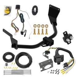 Trailer Hitch w/ 7-Way RV Wiring For 19-24 Acura RDX Without +12V Power Provision Class 3 2" Receiver Reese